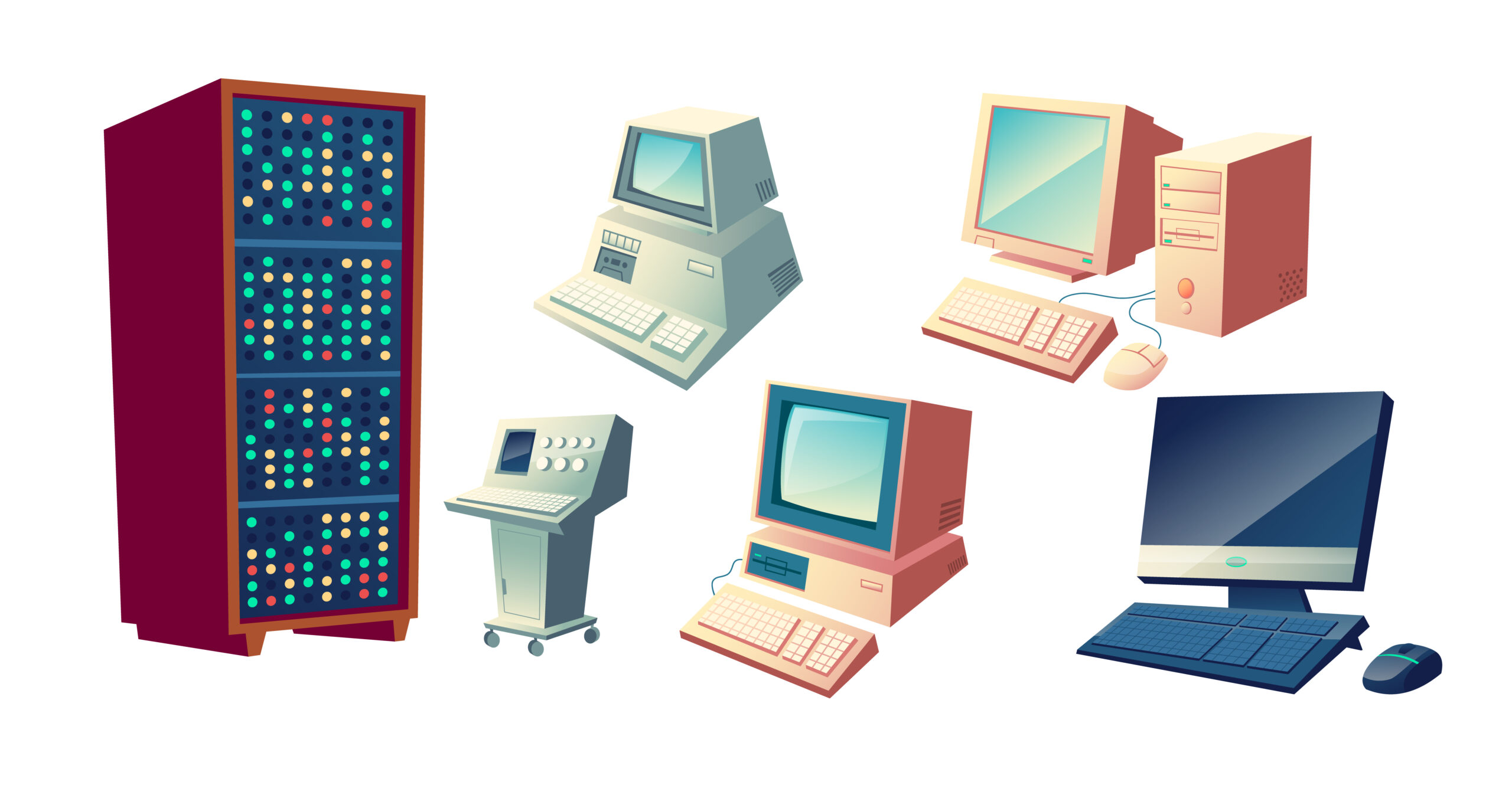 how computers have evolved over different generations