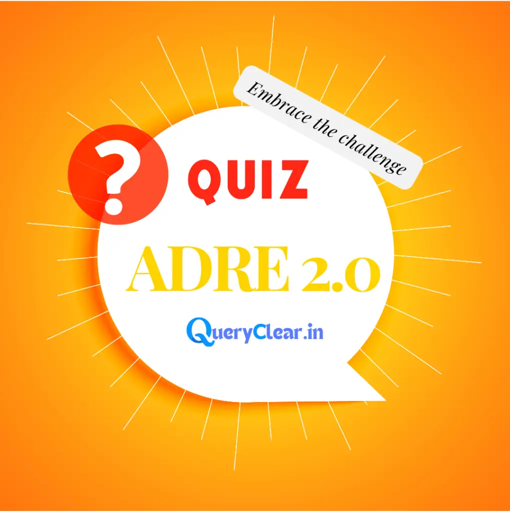 important mcq for adre