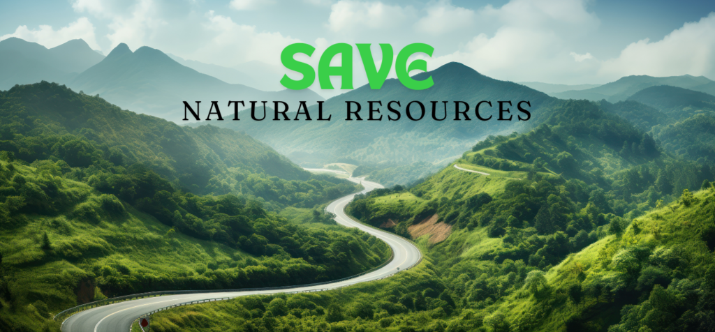 Explain the role of human society towards conservation of natural resources